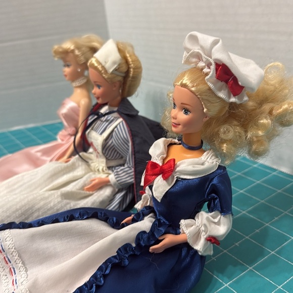 Vintage Barbie Doll Colonial, Civil War Nurse and Enchanted Evening Dolls Only - Picture 2 of 9